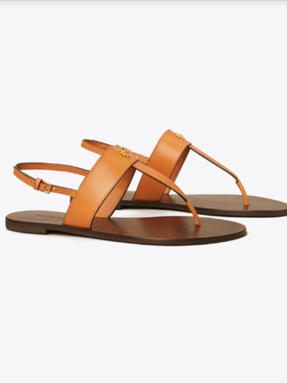 TORY BURCH tan CAPRI thong sandal, 9